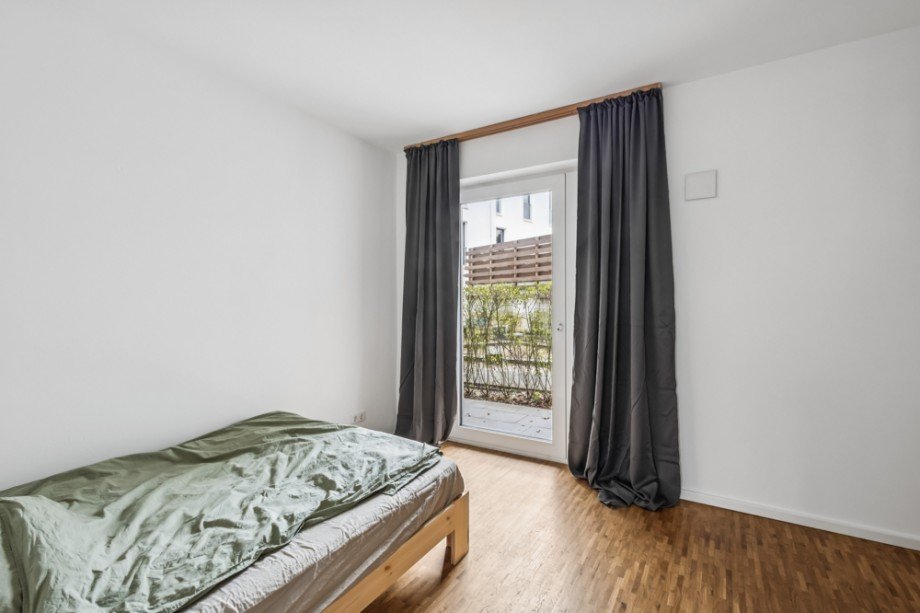 Schlafzimmer mit Terrassenzugang Maisonettewohnung Hamburg Altona-Nord