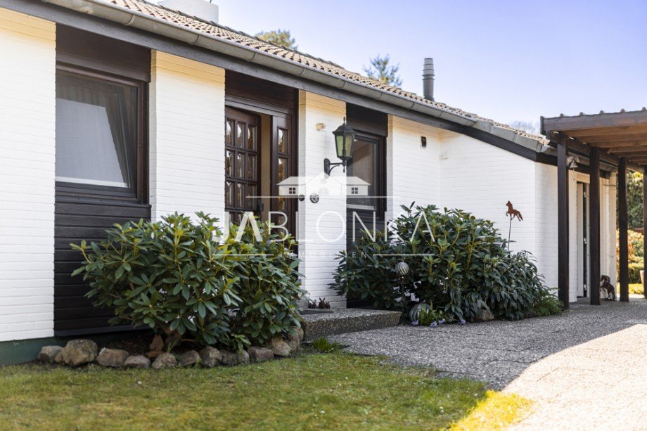 Hausansicht Bungalow Brunsmark