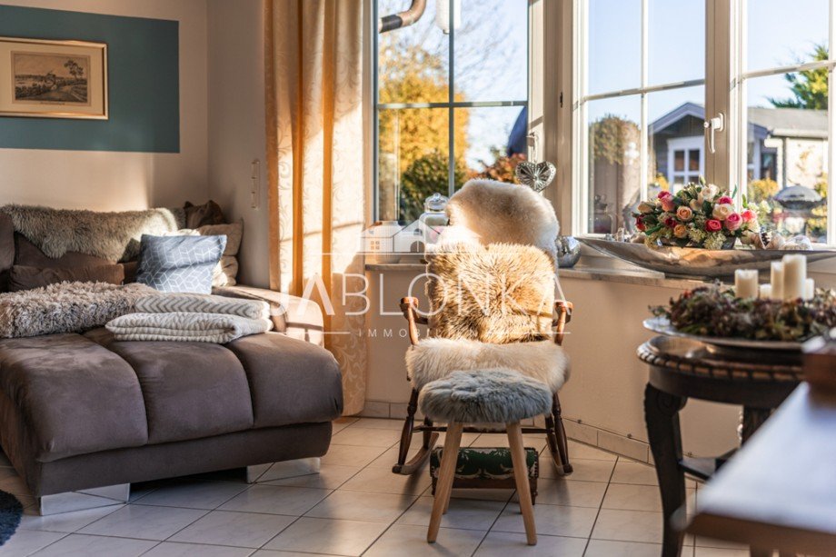 Gem�tliches Wohnzimmer Einfamilienhaus Steinhorst