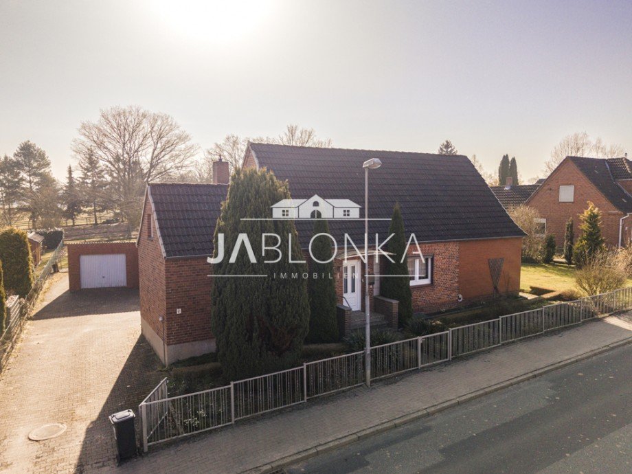 Frontansicht Einfamilienhaus Kastorf