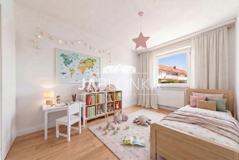 Kinderzimmer (digital saniert) Etagenwohnung Schwarzenbek
