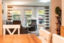 Wohnzimmer aus dem Essbereich +RESERVIERT+ Barrierearme 4-Zimmer-Wohnung mit Terrasse & Garten - Courtagefrei f�r K�ufer