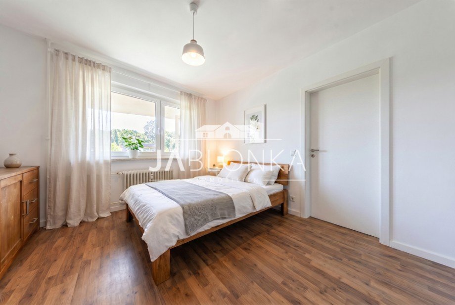 Schlafzimmer (digital renoviert) Etagenwohnung Ratzeburg
