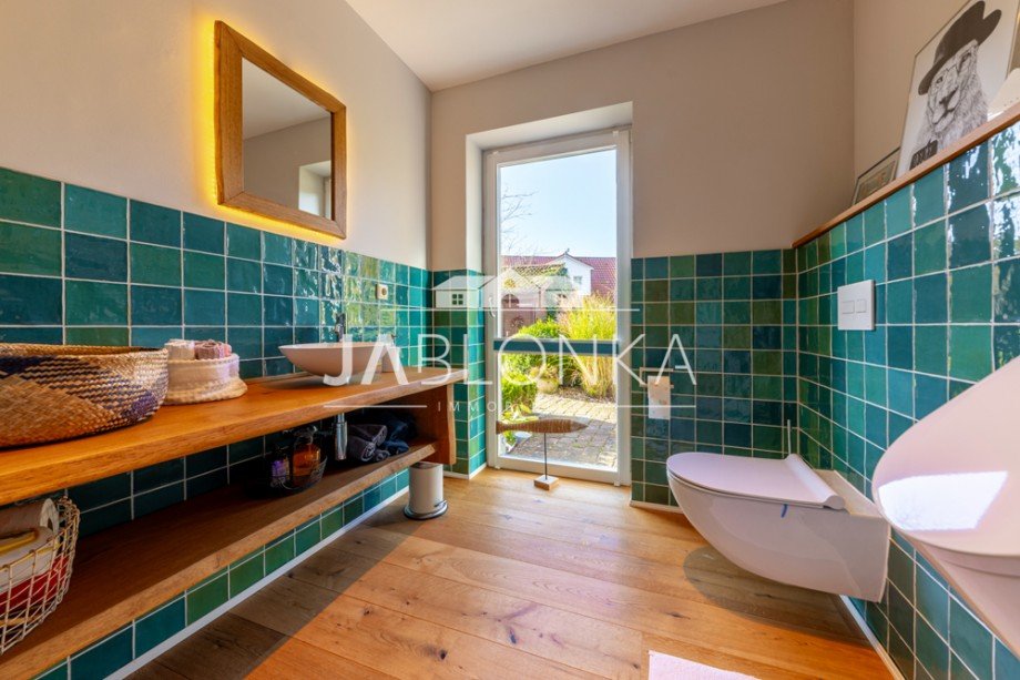 G�ste-WC Einfamilienhaus Sandesneben