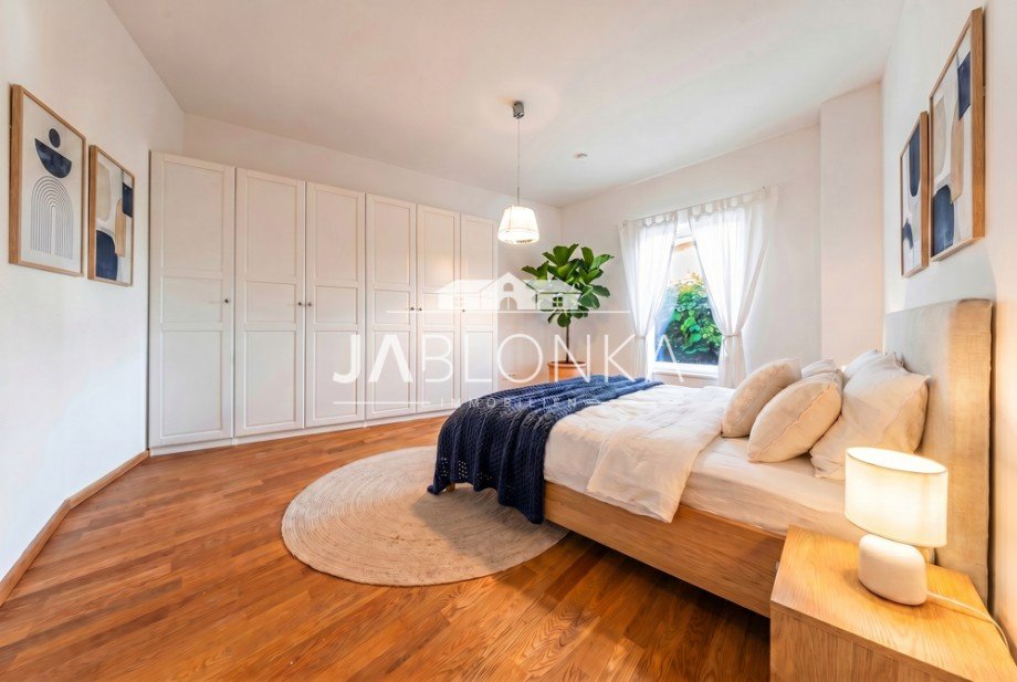 Schlafzimmer (digital eingerichtet) Erdgeschosswohnung Ratzeburg