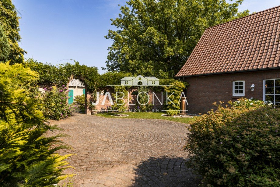 Innenhof-Terrasse Einfamilienhaus Uelitz