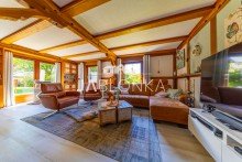 Wohnzimmer Reetvilla mit nordischem Flair - Courtagefrei f�r K�ufer