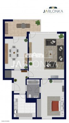 Grundriss Gepflegte 3-Zimmer Wohnung am Waldrand - Courtagefrei f�r K�ufer