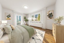 Schlafzimmer im EG (digital renoviert) +RESERVIERT+ Wohnen am Waldrand - Ruhiges Domizil am Hahnheider Naturschutzgebiet