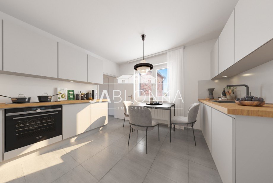 K�che (digital renoviert) Einfamilienhaus Kastorf