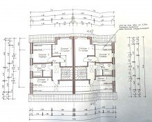 Grundriss OG Neubau, Erstbezug: Niedrigenergie-DHH in toller Lage