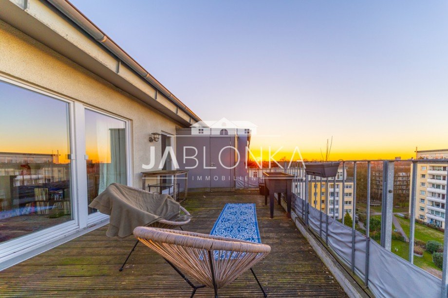 Dachterrasse 2 Penthousewohnung Hamburg Eppendorf / Lokstedt