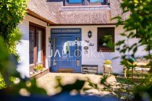 Hauseingang Reetvilla mit nordischem Flair - Courtagefrei f�r K�ufer