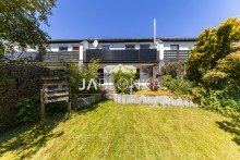 Ansicht aus dem Garten Stilvolles Mittelreihenhaus mit Gartenidylle - Courtagefrei f�r K�ufer