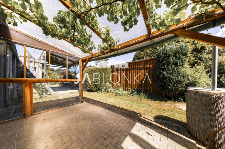 Terrasse Doppelhaush�lfte Brunsmark