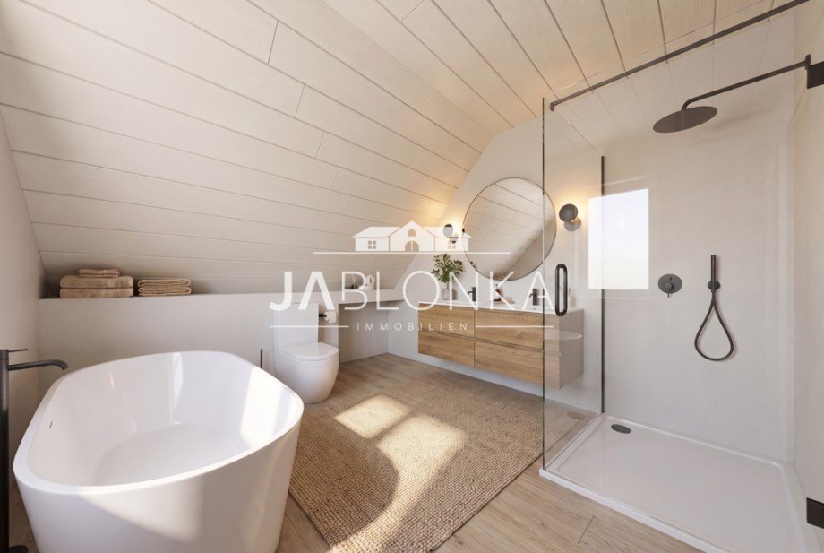 Badezimmer (digital renoviert) Einfamilienhaus Hollenbek