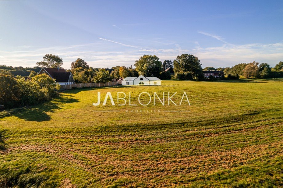 Blick aufs Baugebiet Wohngrundst�ck Lehmrade