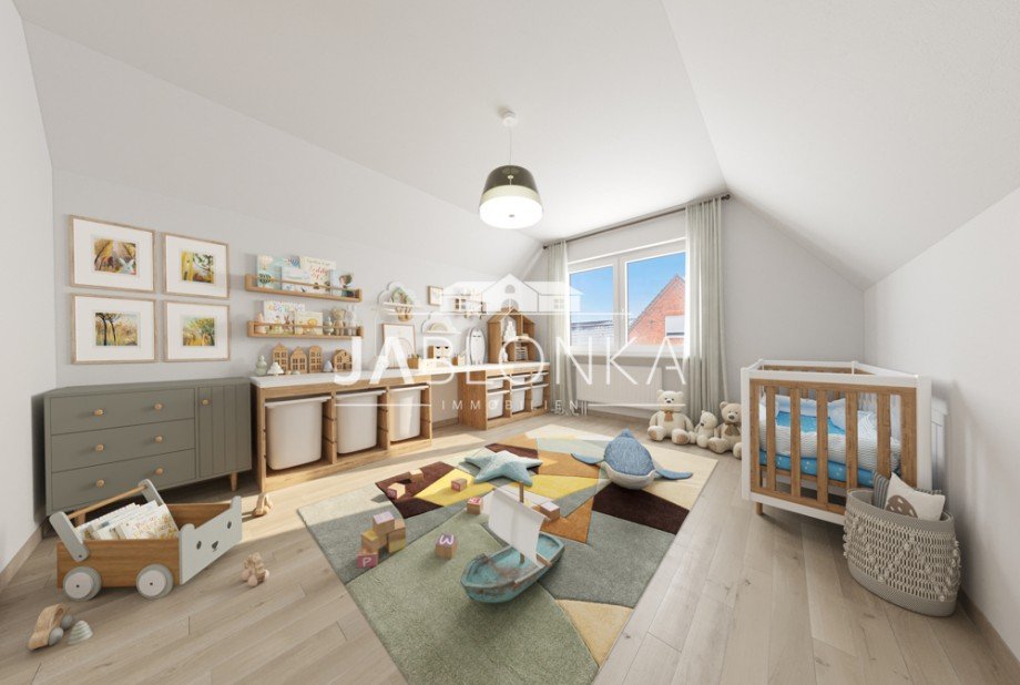Kinderzimmer (digital renoviert) Einfamilienhaus Kastorf