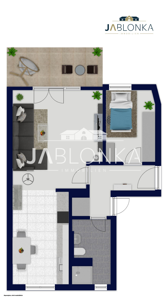 Grundriss Erdgeschosswohnung Ratzeburg