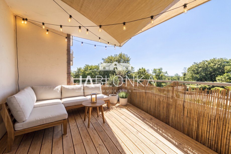 Balkon (digital saniert) Etagenwohnung Ratzeburg