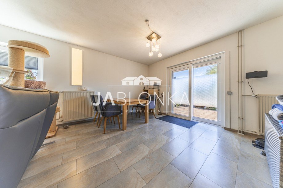 Essbereich im Wohnzimmer Einfamilienhaus Hohenhorn