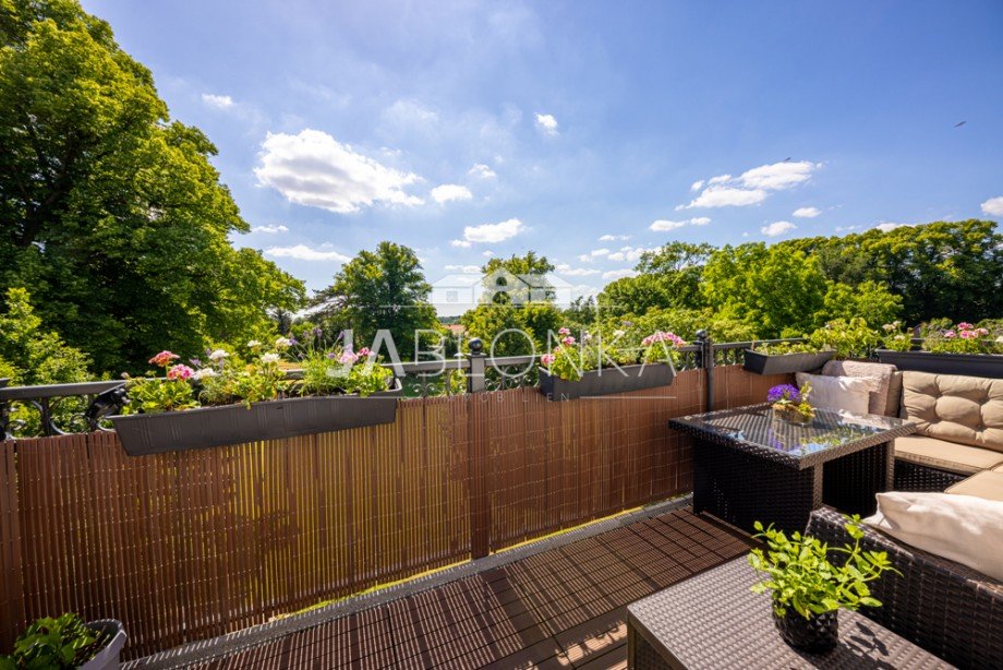 Balkon Maisonettewohnung Neuhof / Zarrentin