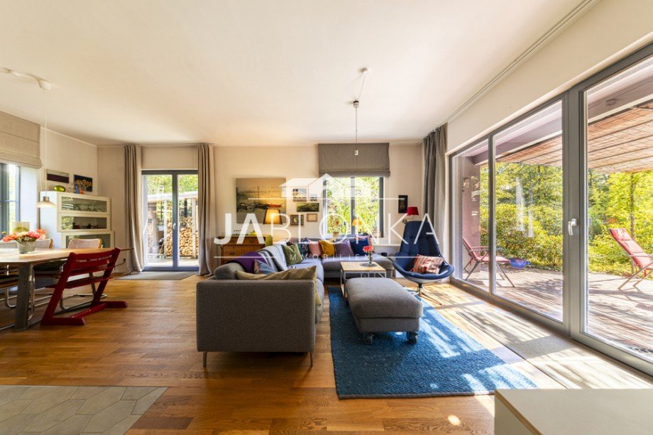Wohn- und Essbereich mit Terrassenzugang Einfamilienhaus L�neburg
