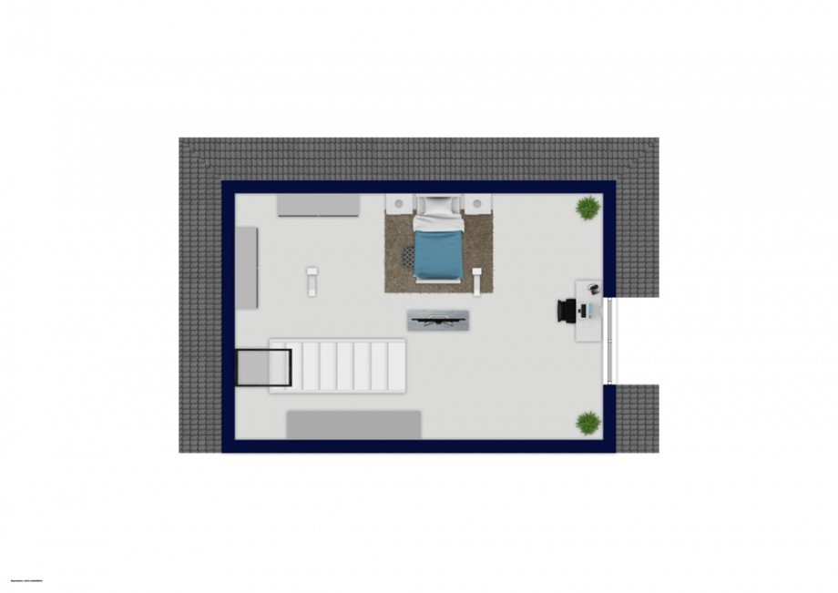 Grundriss Maisonettewohnung Neuhof / Zarrentin