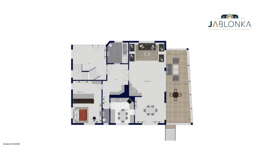 Grundriss EG Einfamilienhaus Neversdorf