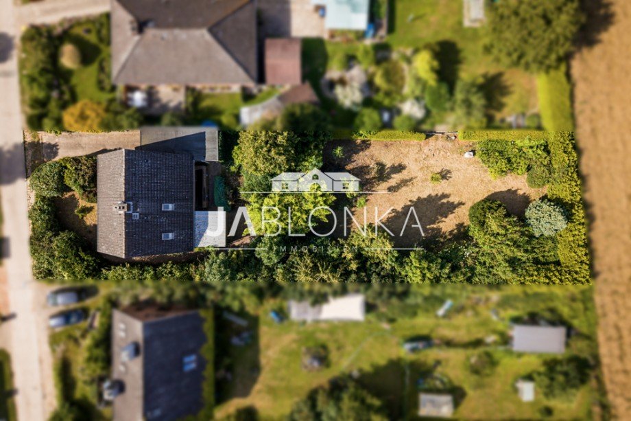 Luftbild Einfamilienhaus Hollenbek