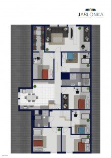 Grundriss OG Liebevolles Bauernhaus mit 3 WE als Kapitalanlage - Courtagefrei f�r K�ufer