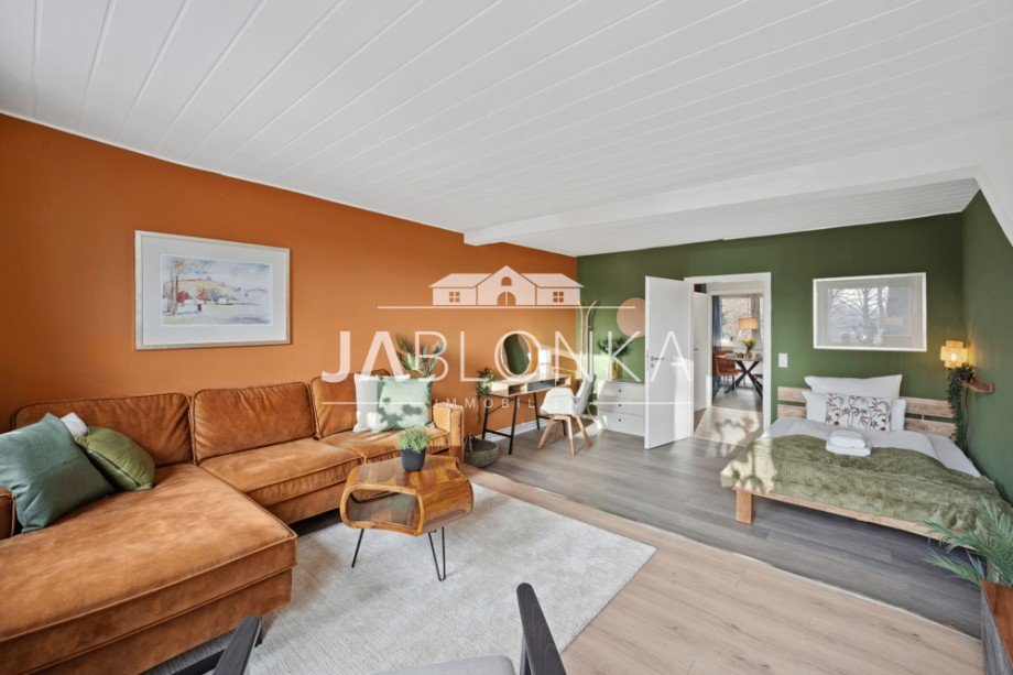 Wohnzimmer Etagenwohnung M�lln