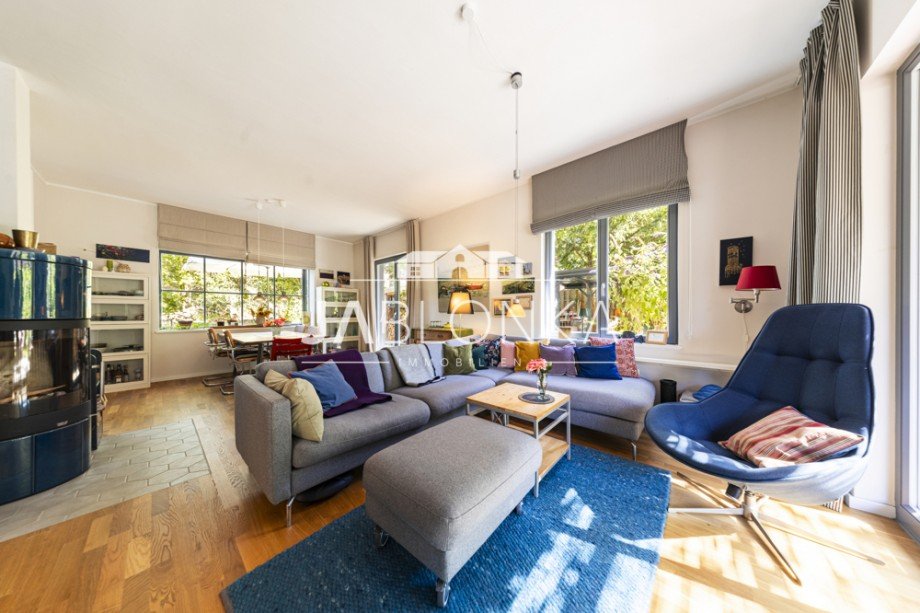 Wohnzimmer Einfamilienhaus L�neburg