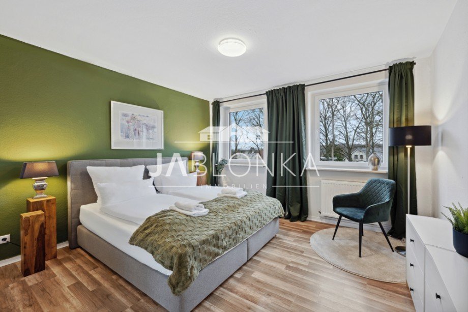 Schlafzimmer Etagenwohnung M�lln