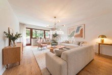 Wohnzimmer (digital renoviert)) Gepflegte 3-Zimmer Wohnung am Waldrand - Courtagefrei f�r K�ufer