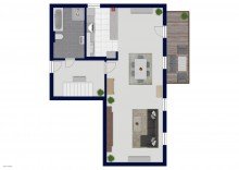 Grundriss Maisonette-Traum auf Schloss Neuhof - Courtagefrei f�r K�ufer