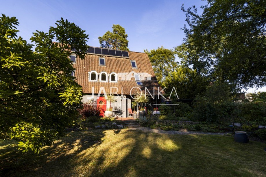 Gartenansicht Einfamilienhaus L�neburg
