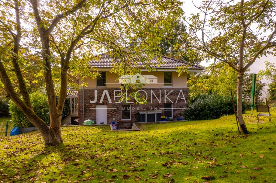 Gartenansicht Einfamilienhaus Lehmrade
