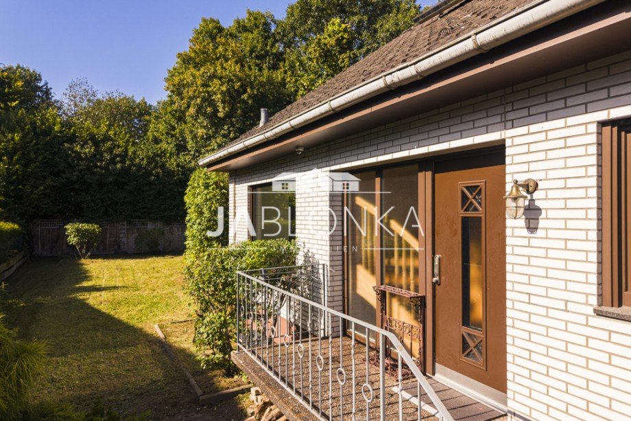 Hauseingang & Garten Einfamilienhaus Hamburg