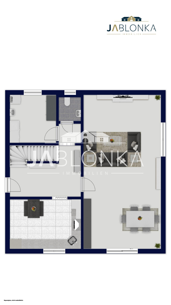 Grundriss EG Einfamilienhaus Hohenhorn