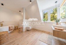 Badezimmer (digital renoviert) Moderne Doppelhaush�lfte in l�ndlicher Idylle - Courtagefrei f�r K�ufer